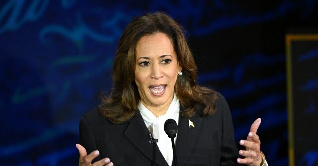 NextImg:Fact Check: Kamala Harris Suggests Donald Trump Alone Squashed Senate Border Deal