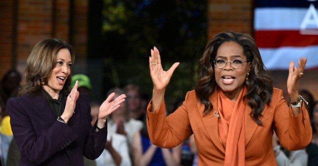 Report: Real Cost of Oprah Winfrey Townhall with Kamala Harris Was $2.5 Million