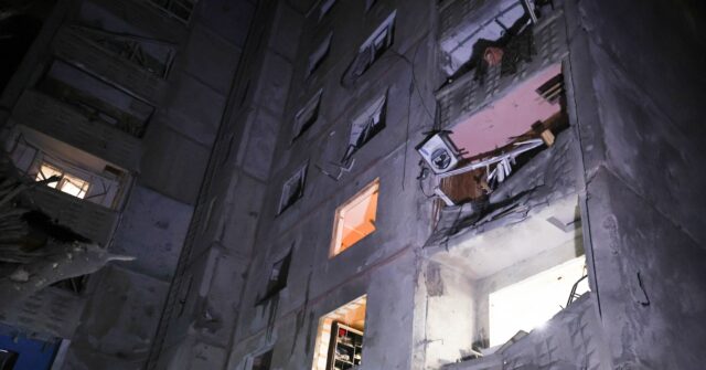 Russian Strikes on Kharkiv Apartment Blocks Leaves Dozens Injured