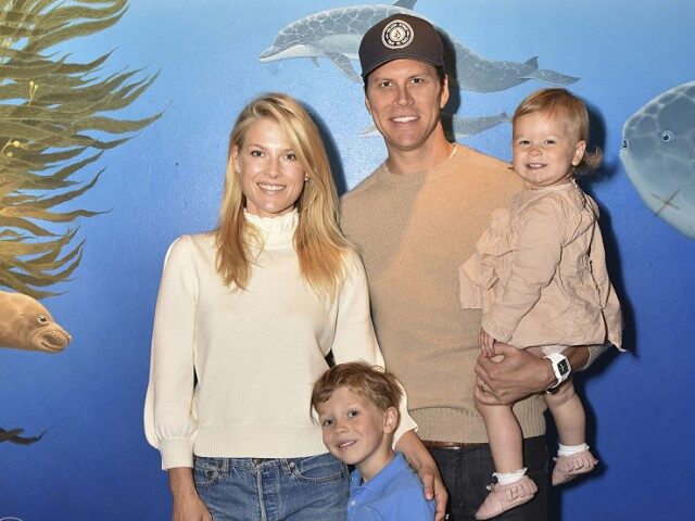 Ali Larter and Hayes MacArthur at Heal The Bay's Santa Monica Pier Aquarium for a story re