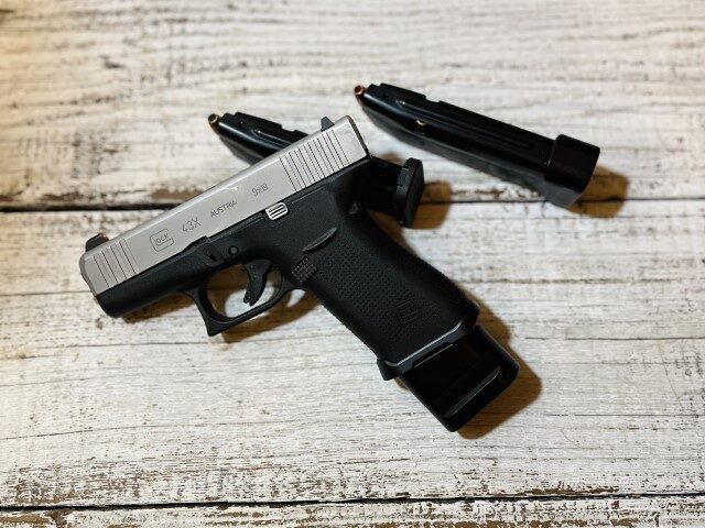 Glock 43X With Shield Arms Accessories (AWR Hawkins/Breitbart News)