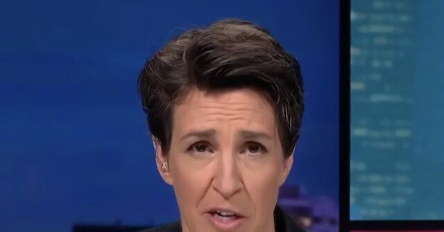 MSNBC's Maddow: 'I'm Grateful' to Harris for Her Speech that Will 'Reconsecrate' the Ellipse