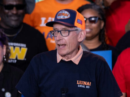 Vice Presidential Candidate Tim Walz speaks at Laborfest In Milwaukee