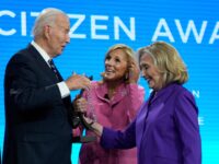 Dewy-Eyed Joe Biden Tells Hillary Clinton ‘I Love You’ at Award Presentation