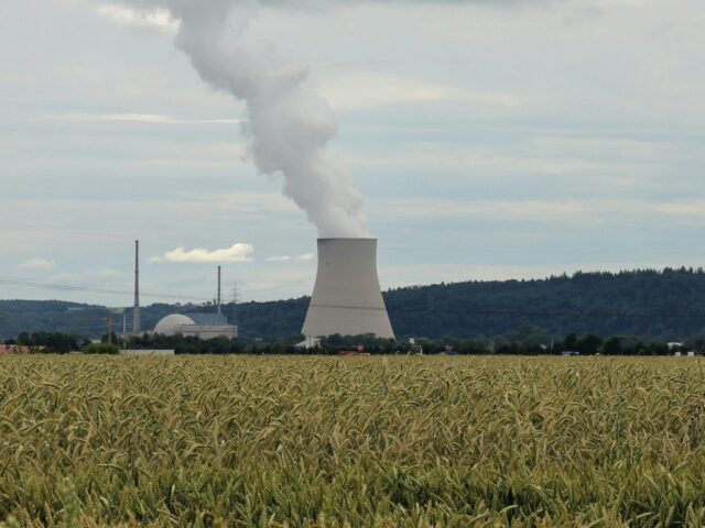 Nuclear plant in Niederaichbach, Essenbach, Germany