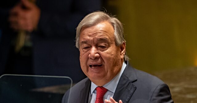 U.N. Chief Antonio Guterres Pleads: Why Can’t We all Get Along?