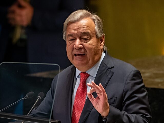 24 September 2024, USA, New York: António Guterres, Secretary-General of the United Natio