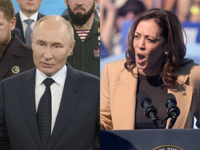 Russian President Vladimir Putin expressed his support for Vice President Kamala Harris at