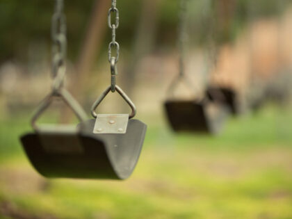 Swinging - stock photo