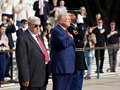 ARLINGTON, VIRGINIA - AUGUST 26: Republican presidential nominee, former U.S. President Do