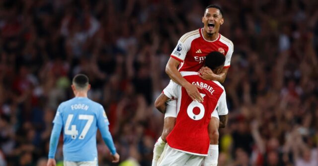 Arsenal Faces Manchester City in Title Clash