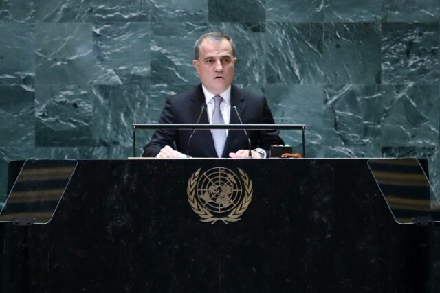 Azerbaijan's Foreign Minister Jeyhun Bayramov addressed peace efforts with Armenia during