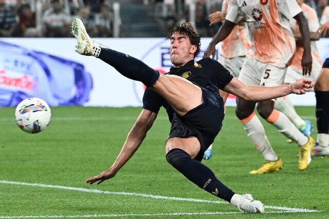 Dusan Vlahovic was among the players who failed to fire during Juventus' goalless draw wit