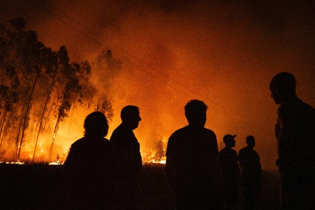 The fires have killed five people and injured dozens more