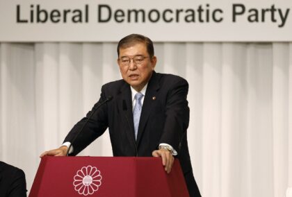 Japan's former defence minister Shigeru Ishiba will be prime minister next week after winn