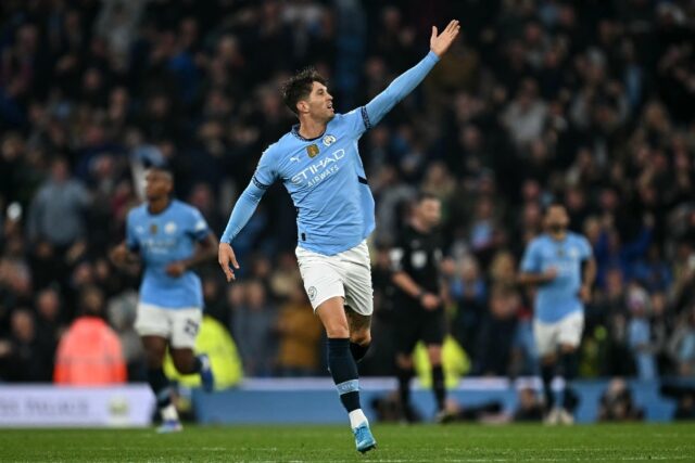 Stones salvages point for Man City against 10-man Arsenal - Breitbart