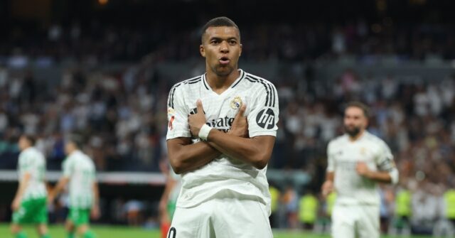 Kylian Mbappe Scores Twice for Real Madrid