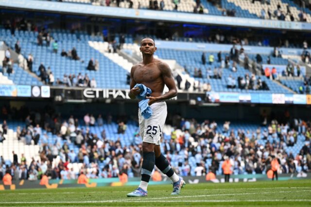 Manchester City defender Manuel Akanji