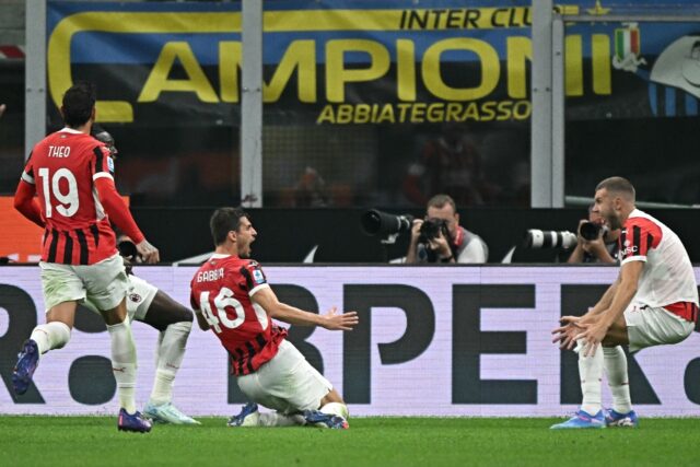 Matteo Gabbia scored a dramatic late winner for AC Milan in the derby against Inter