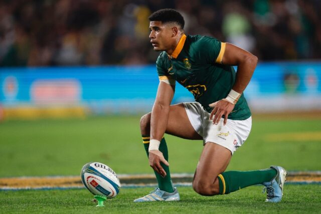 Sacha Feinberg-Mngomezulu is one of seven players rested by South Africa for their Rugby C