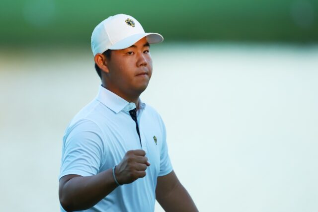 South Korea's Tom Kim says he and partner Kim Si-woo were cursed at by other players in a