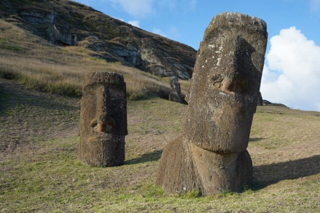 A widespread theory that the people of Easter Island caused a societal collapse is not tru