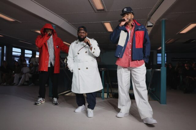 Wu-Tang Clan perform at New York Fashion week's Tommy Hilfiger show