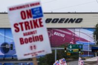 Boeing CEO says the company will furlough employees soon to preserve cash during labor strike