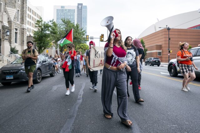 Education-Campus Protest-Activists The Associated Press