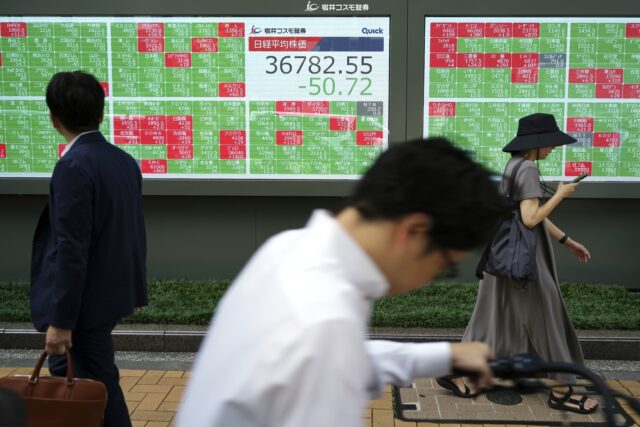 Japan Financial Markets The Associated Press