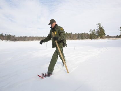 CBP Office of Border Patrol conducts cold weather operations in the Wellesley Island, Alex