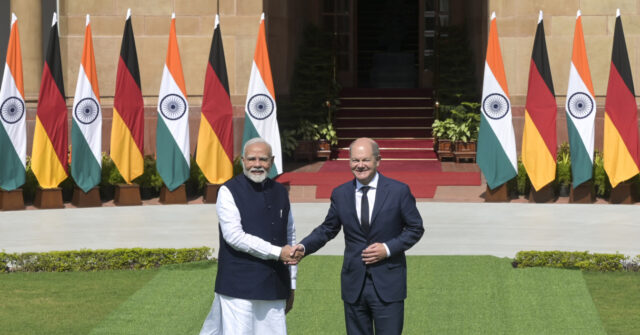 German Chancellor Flies to India to Talk Defence, Green With Modi