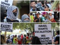 Pro-Palestine, Socialists Protest in Texas Capital Ahead of Hamas Massacre of Israelis Anniversary