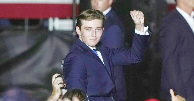 'He's Done a Great Job': Barron Trump Has Been Advising His Dad on Podcast Strategy