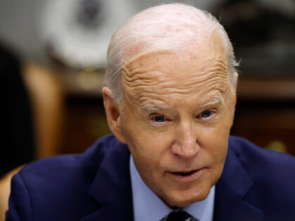 U.S. President Joe Biden gives remarks during a briefing on the ongoing hurricane season i