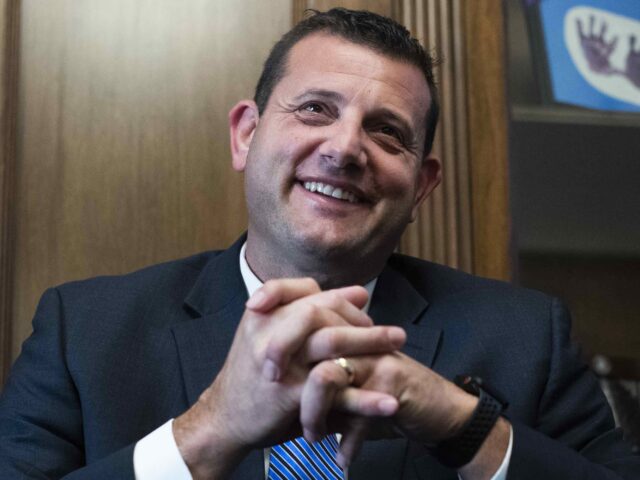 UNITED STATES - OCTOBER 20: Rep. David Valadao, R-Calif., is interviewed by CQ-Roll Call,