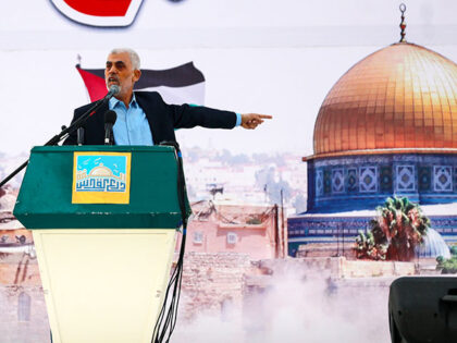 Head of the political wing of the Palestinian Hamas movement in the Gaza Strip Yahya Sinwa