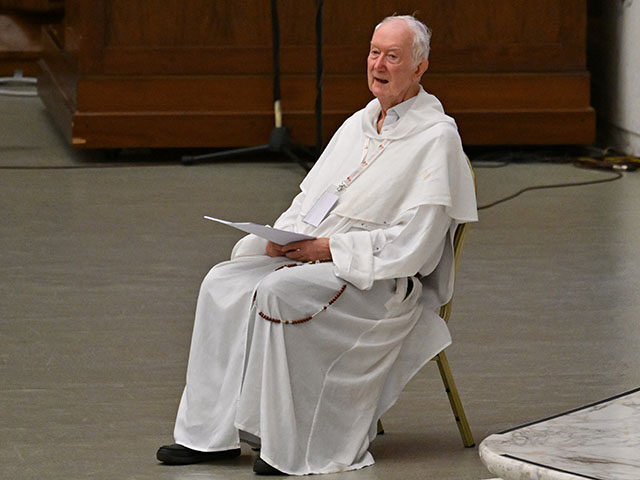 Reverend Timothy Radcliffe attends the Instrumentum laboris part II at the Paolo VI Hall,