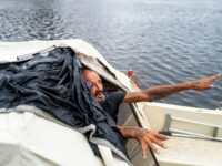 VIDEO: Florida’s ‘Lieutenant Dan’ Survives Rage of Hurricane Milton on His Boat