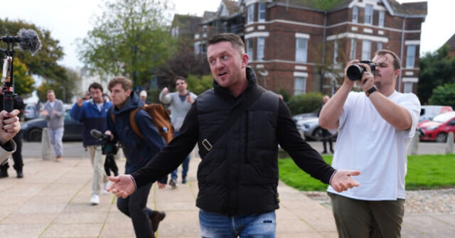 Tommy Robinson Arrested on Terror Charge Over Refusal to Hand Over Phone Pin