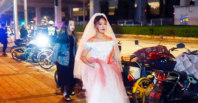 WATCH: Chinese Police Detain Shanghai Residents for Defying Halloween Costume Ban