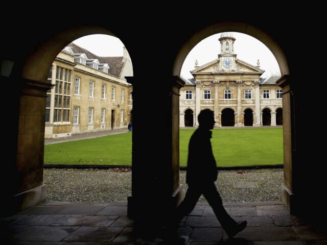 CAMBRIDGE, ENGLAND - JANUARY 13: University students return for the spring term at Cambrid