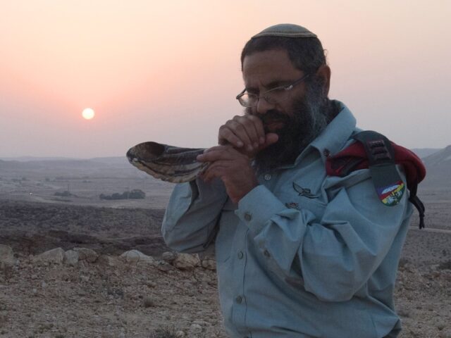 IDF shofar (IDF / Flickr / CC / Cropped)