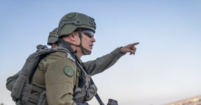 Leader of IDF Northern Command Tours Southern Lebanon; Looks back at Israel