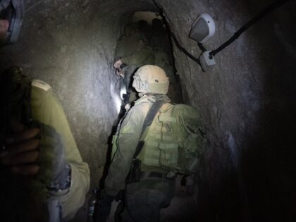 IDF in Hezbollah tunnel (IDF)