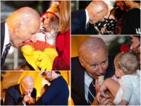 VIDEO: Biden Appears to Bite Several Babies for Halloween