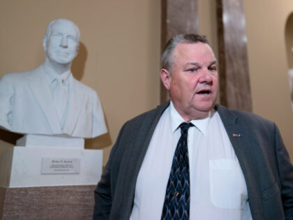 FILE - Sen. Jon Tester, D-Mont., chairman of the Senate Committee on Veterans' Affairs, sp