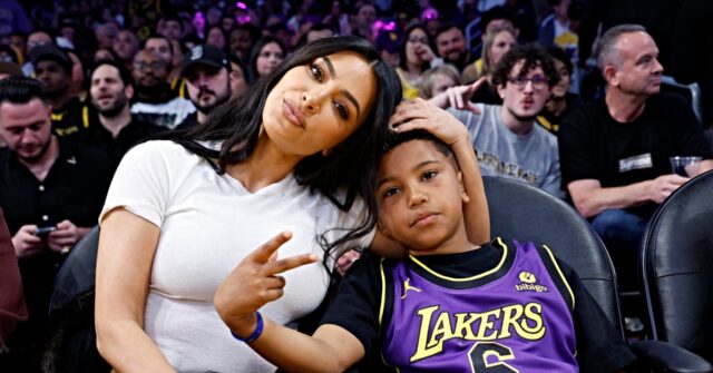 Kim Kardashian, Kanye West’s 8-Year-Old Son YouTube Page Deleted After Videos Calling Kamala 'Dumb'