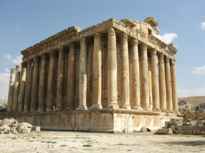 Bacchus Temple in Baalbek Lebanon (Vyacheslav Argenberg / Wikimedia Commons)