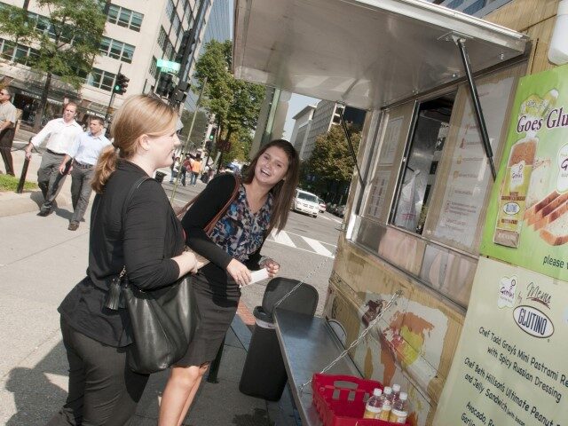 Genius by Glutino helped local Sauca food truck go gluten-free today, serving hungry Washi